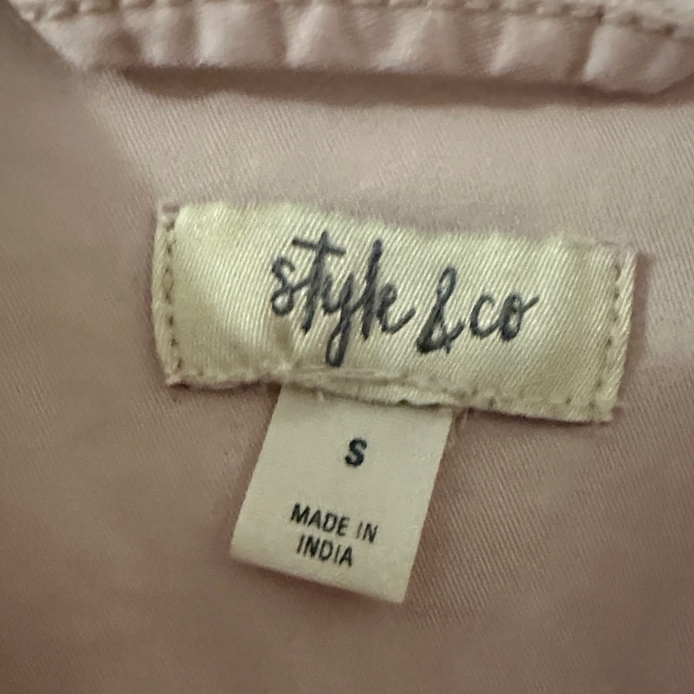 Style & Co. Blush Utility Jacket - Picture 3 of 4
